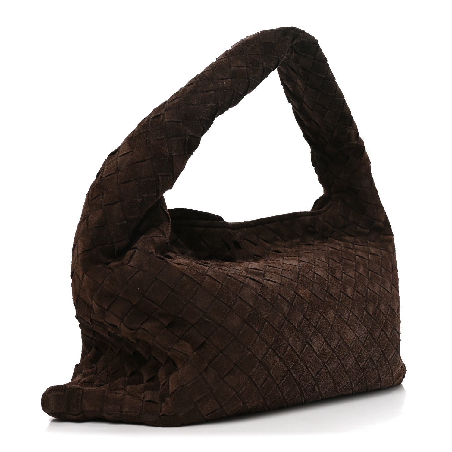 Bottega Veneta Suede Intrecciato Small Hop Fondant 4 of 21