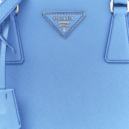 Prada Saffiano Small Galleria Double Zip Tote Mare 9 of 12