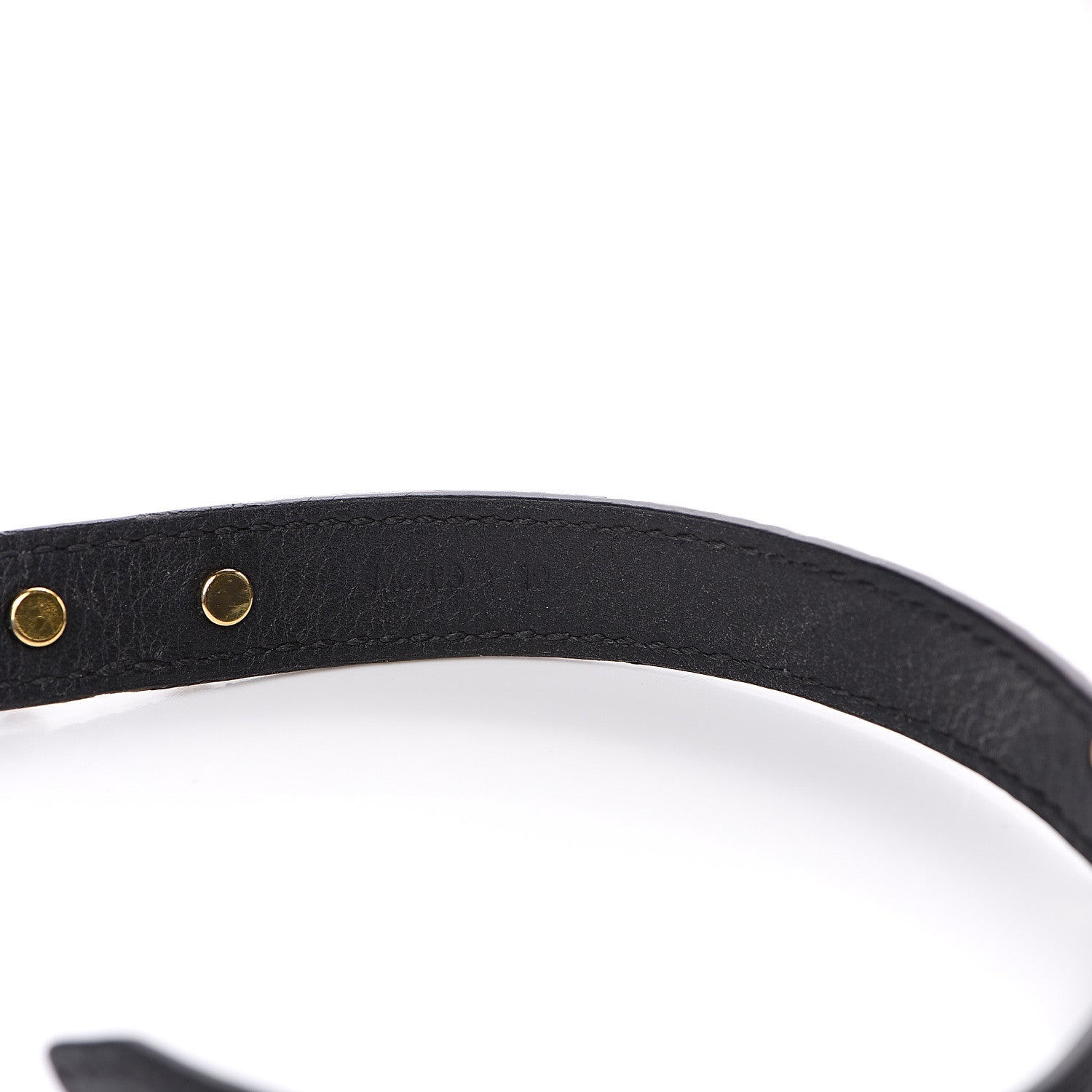 Louis Vuitton Epi Twist It Bracelet 19 Black 5 of 6