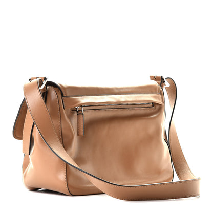 Prada Soft Calf Messenger Bag Caramel 3 of 10