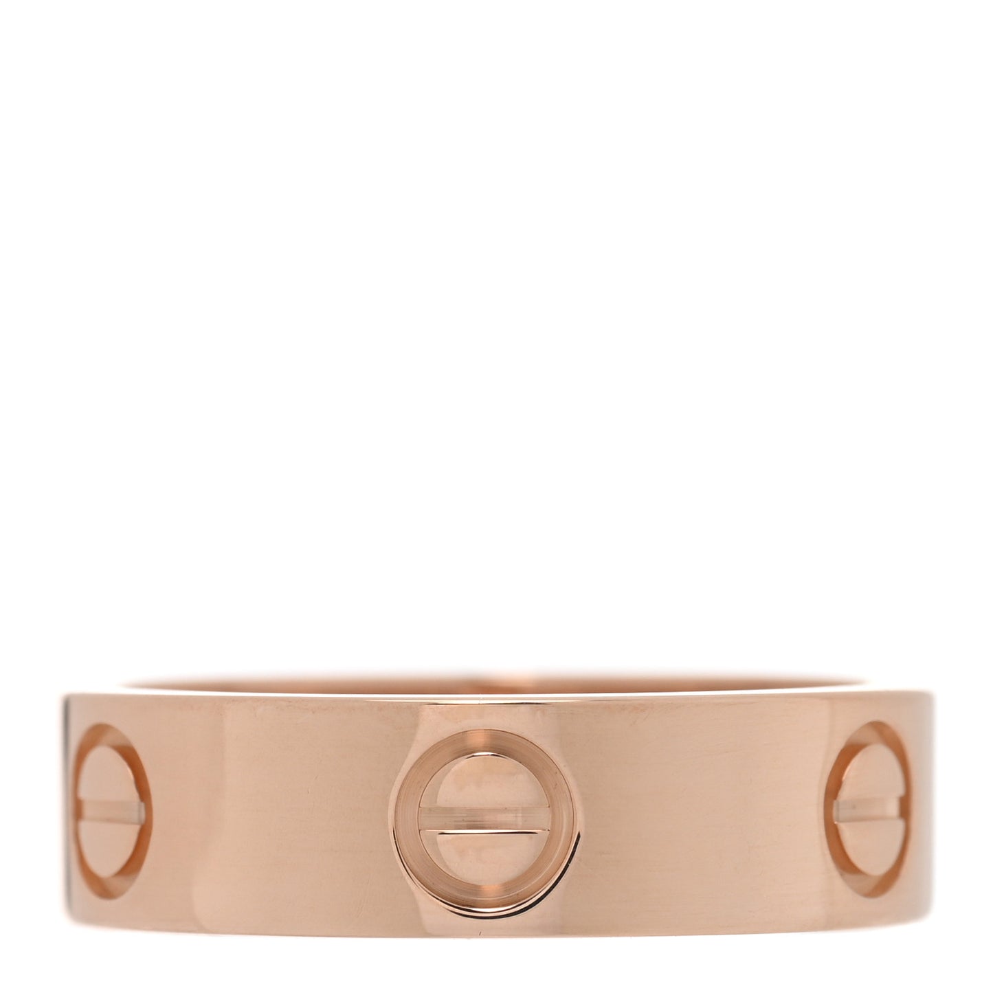 18K Pink Gold 5.5mm LOVE Ring 55 7.25