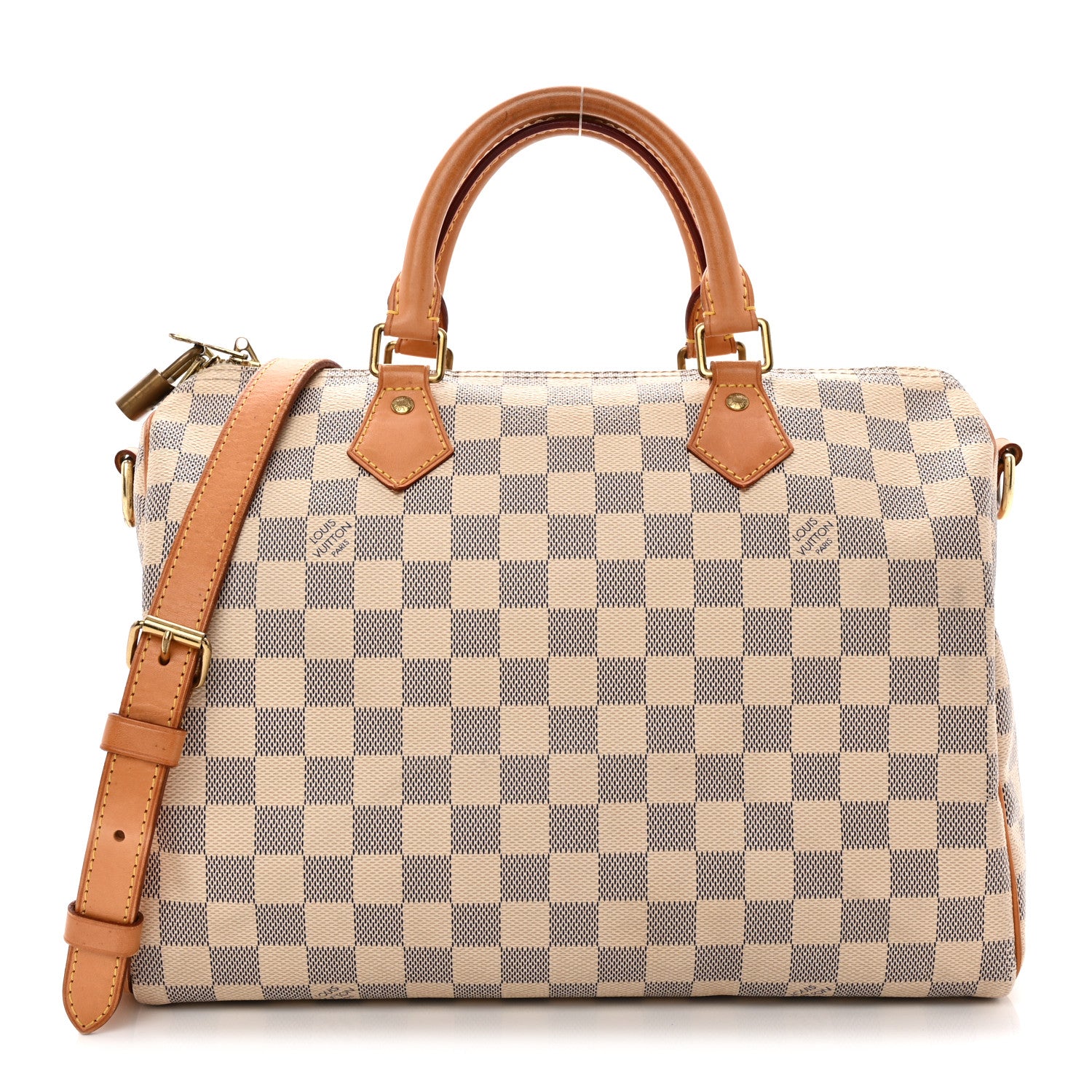 Louis Vuitton Damier Azur Speedy Bandouliere 30 1 of 12