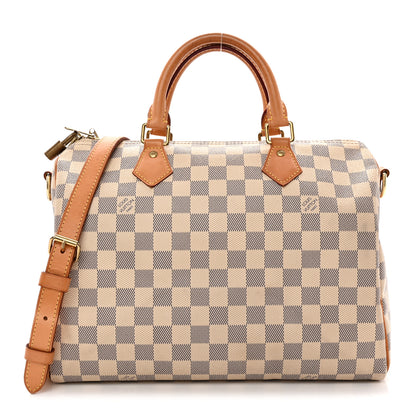 Louis Vuitton Damier Azur Speedy Bandouliere 30 1 of 12