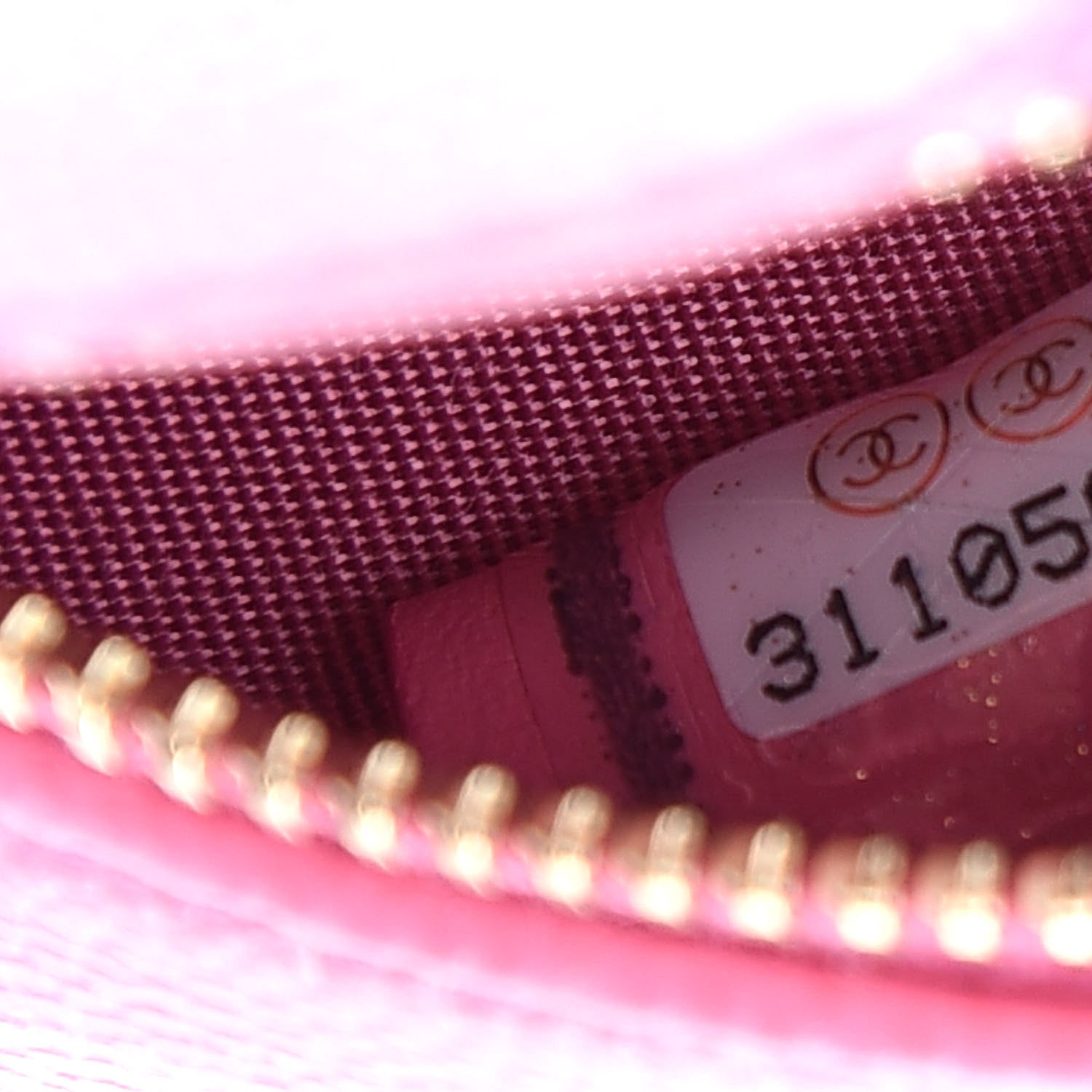 Chanel Caviar Quilted Gripoix CC Round Clutch With Chain Pink 7 of 9
