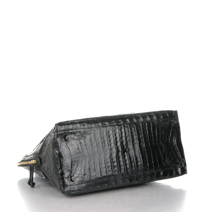 Nancy Gonzalez Crocodile Top Handle Tote Black 4 of 8