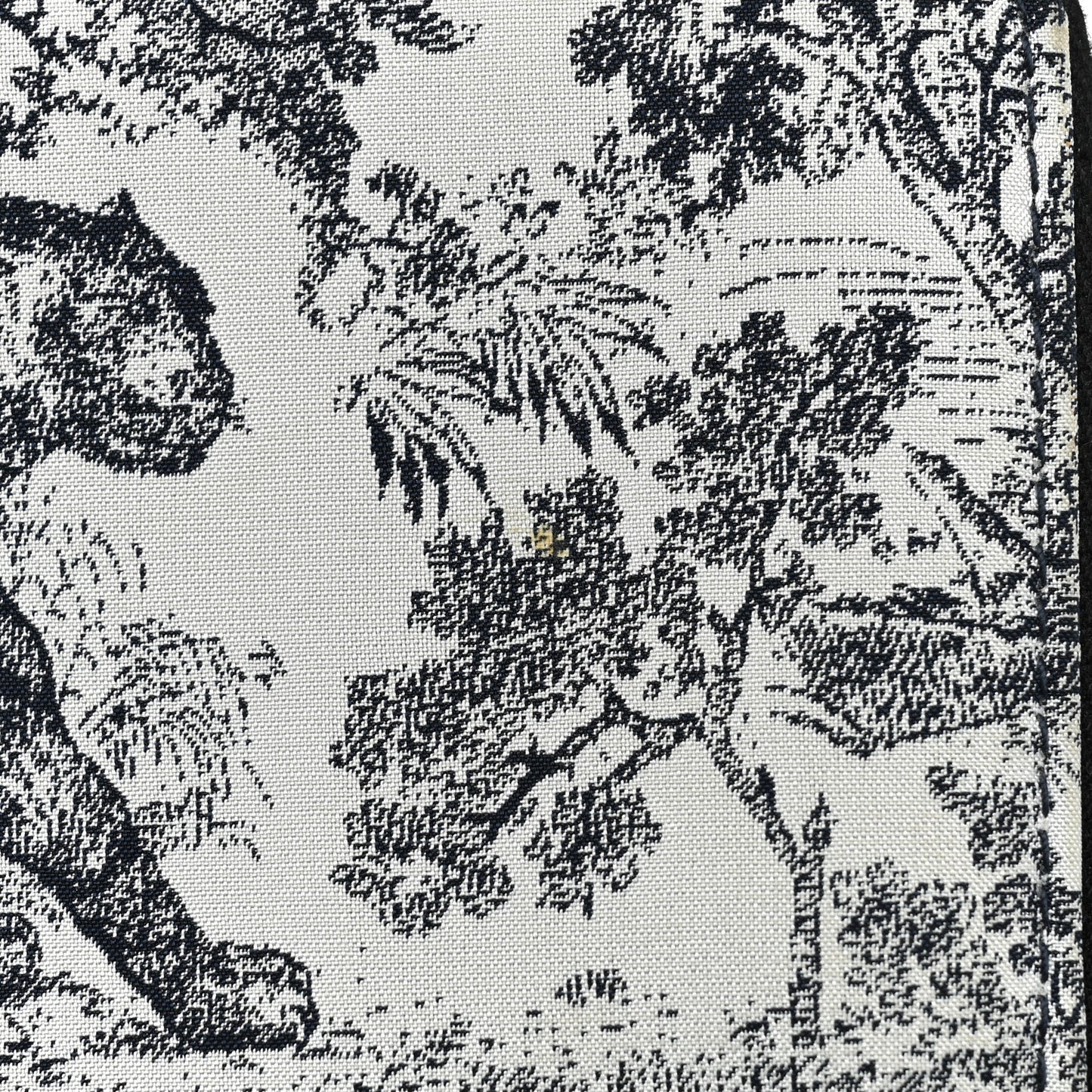 Technical Fabric Embroidered Toile De Jouy DiorTravel Multifunction Pouch Blue