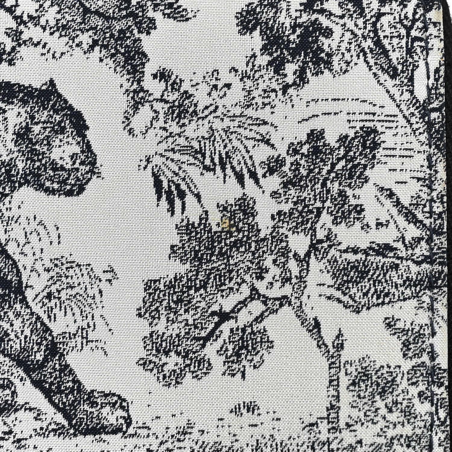 Christian Dior Technical Fabric Embroidered Toile De Jouy DiorTravel Multifunction Pouch Blue 11 of 12