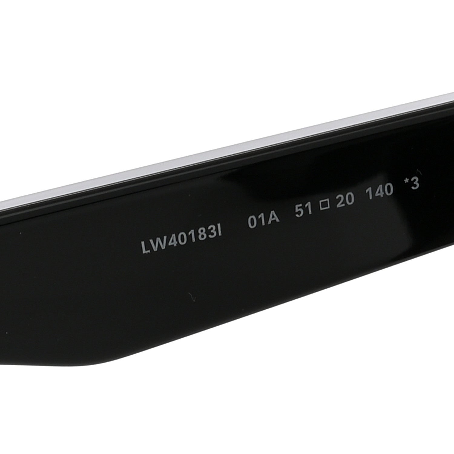 Loewe Acetate Mini Anagram Butterfly Sunglasses LW40183I Black 6 of 7