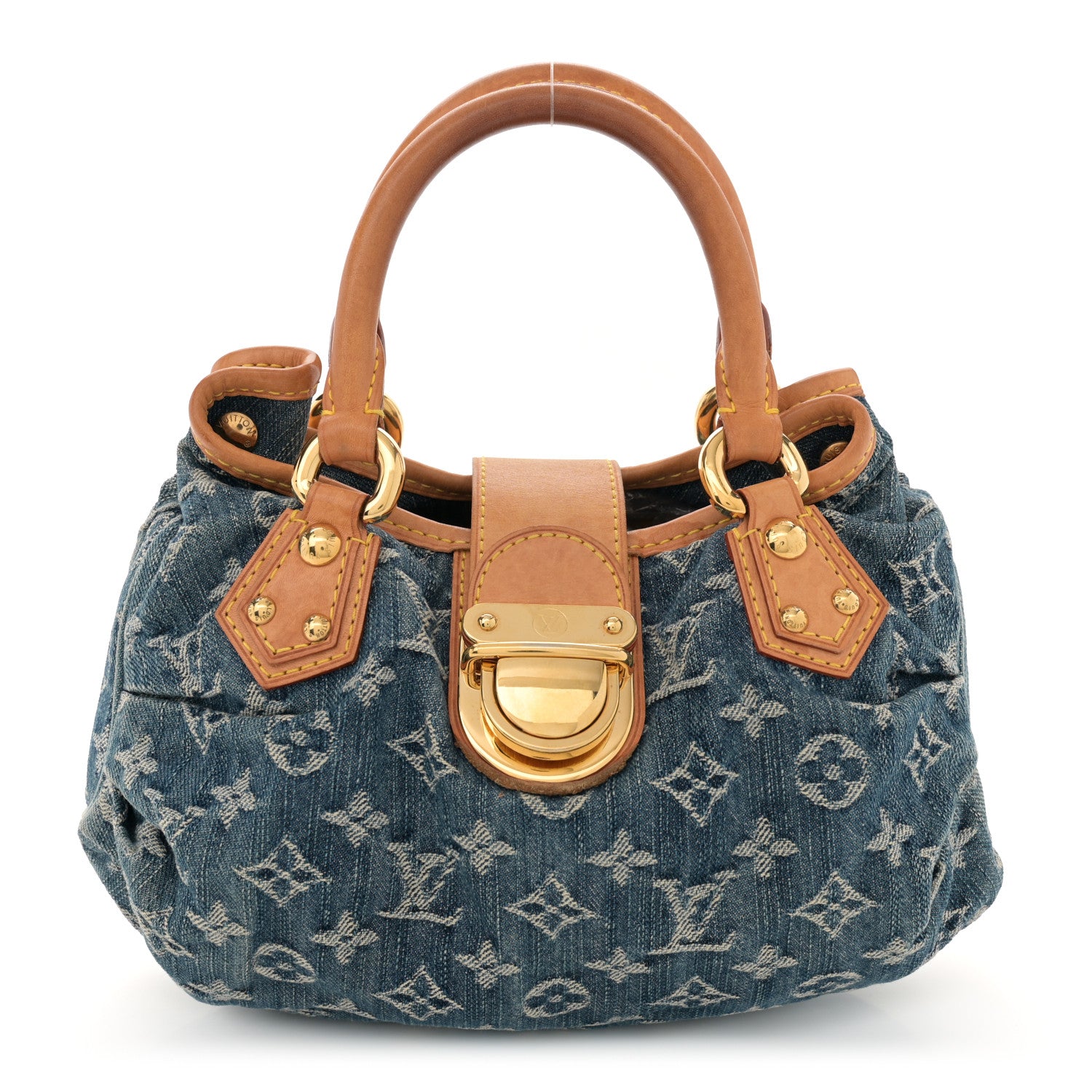 Louis Vuitton Monogram Denim Pleaty Blue 1 of 10