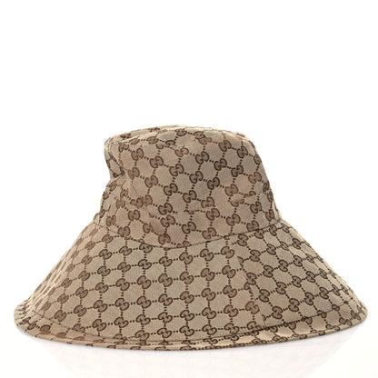 Gucci Monogram Wide Brim Hat L Beige 6 of 10