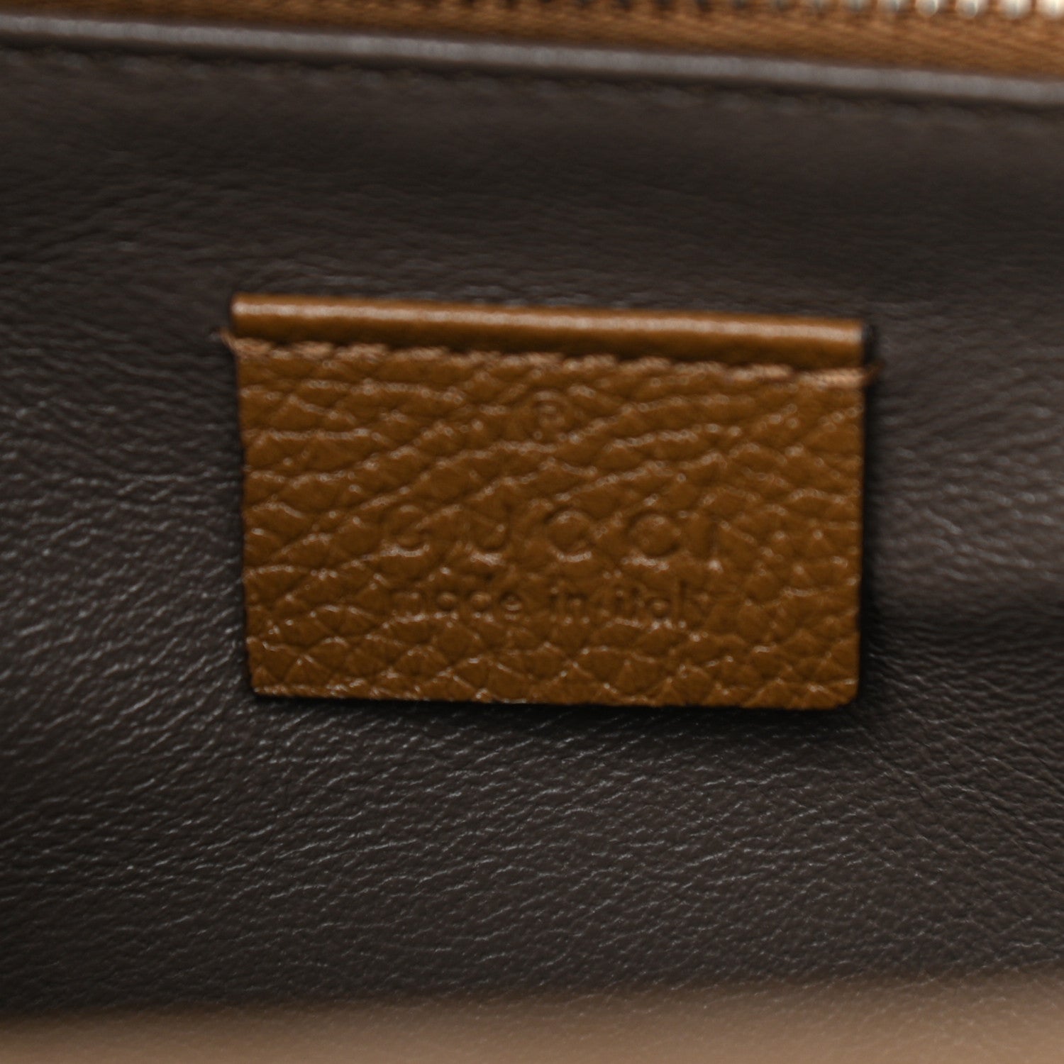 Gucci Grainy Calfskin Medium Zumi Top Handle Bag Friky Taupe 6 of 10
