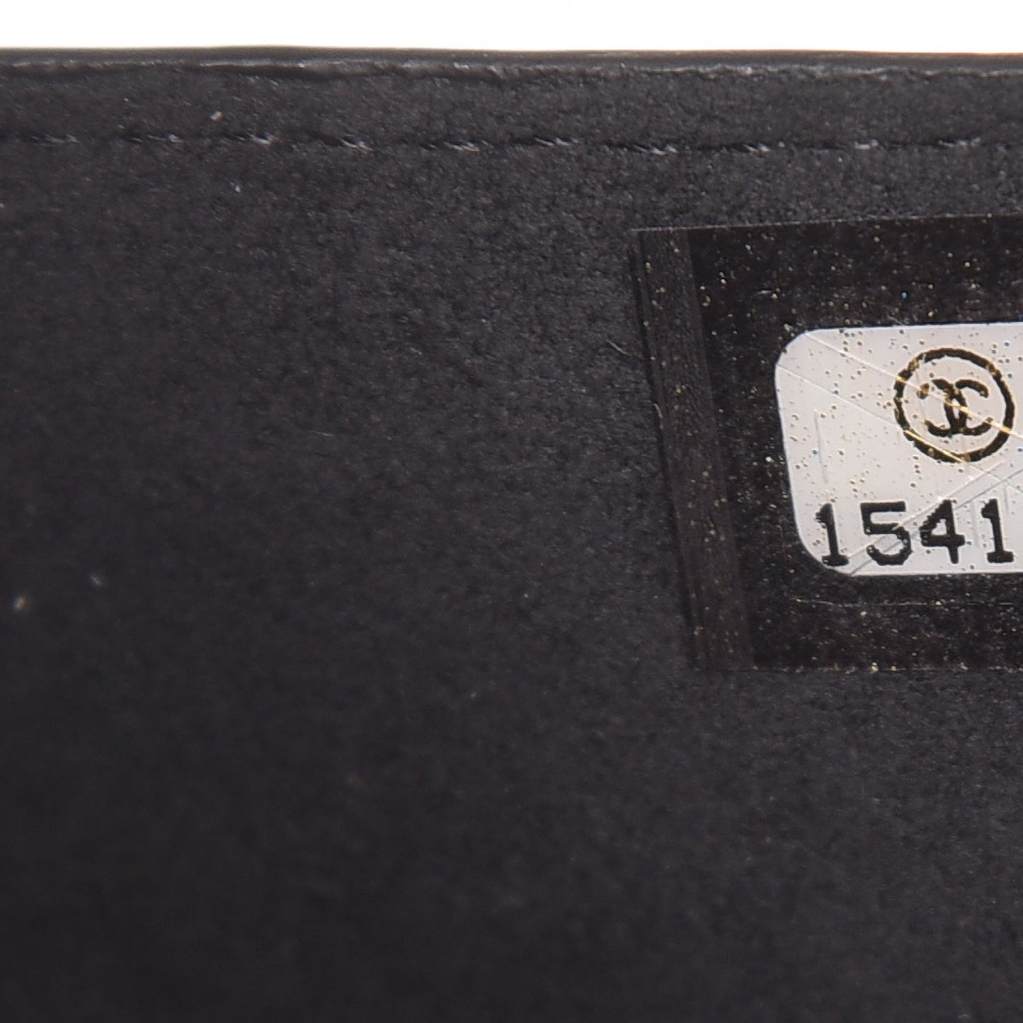 Calfskin CC Long Wallet Black