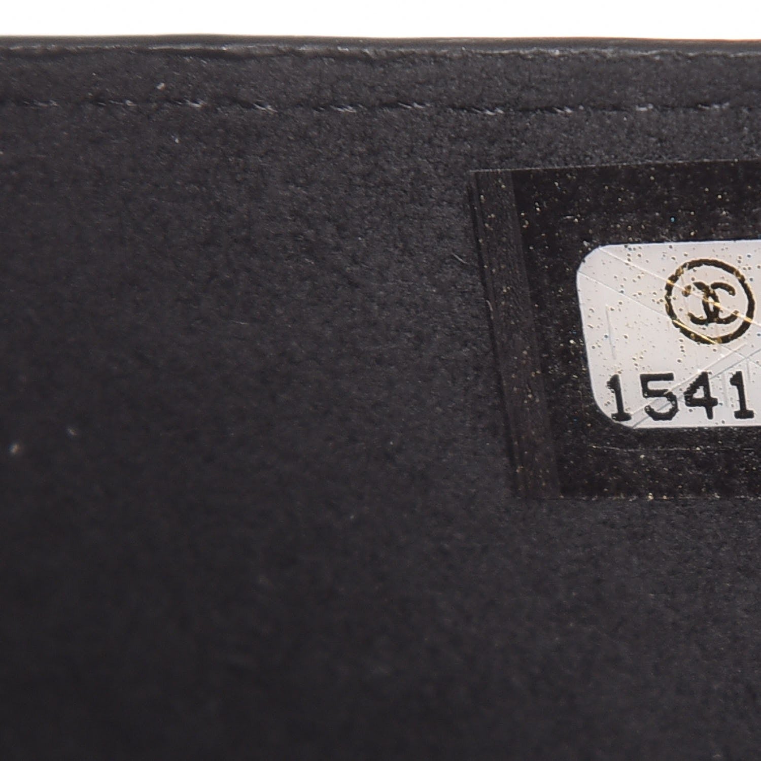 Chanel Calfskin CC Long Wallet Black 8 of 9