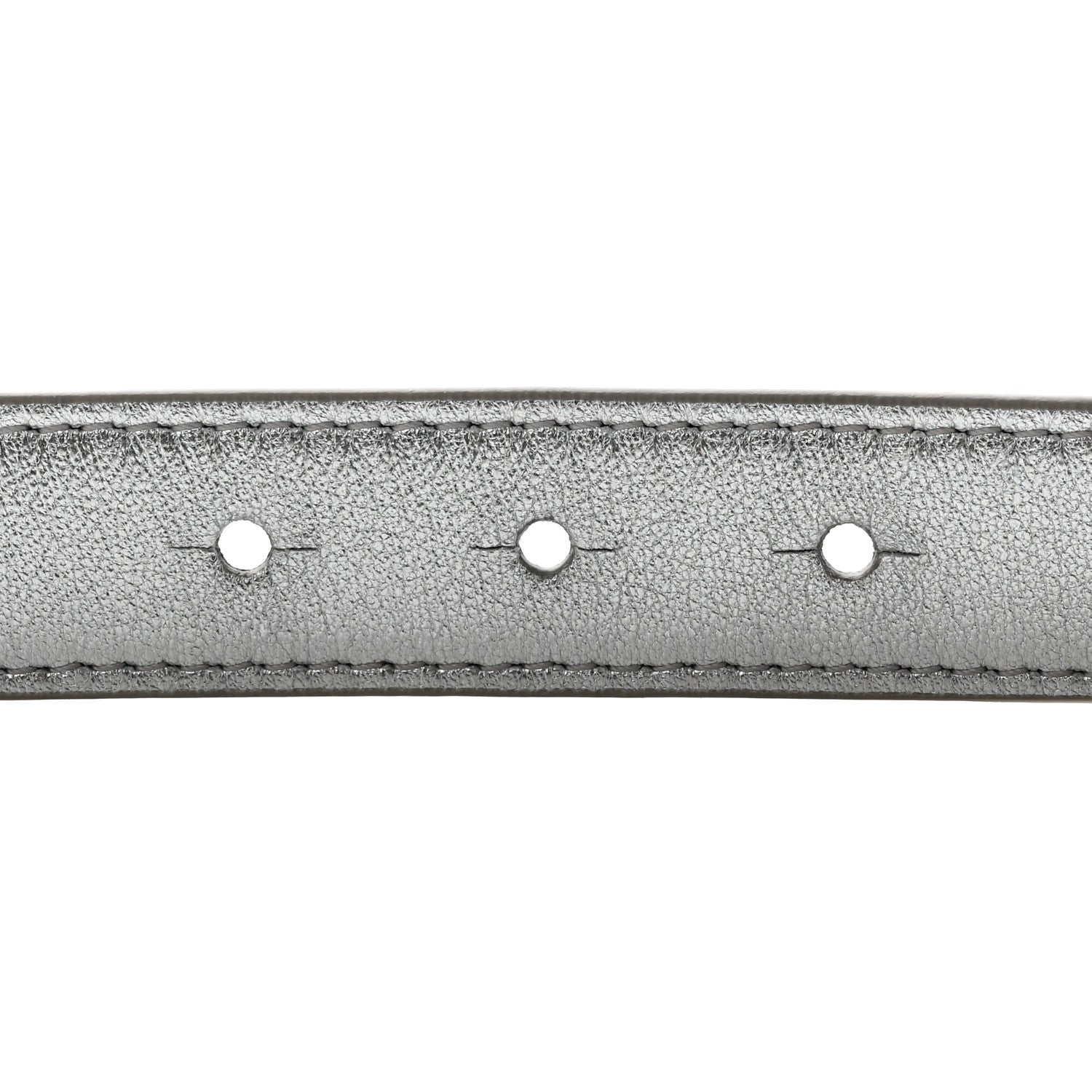 Louis Vuitton Monogram 25mm Tie the Knot LV Belt 90 36 Silver 5 of 7