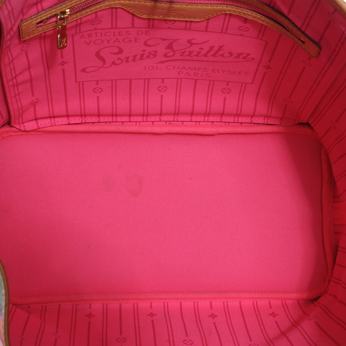 Monogram Roses Neverfull MM