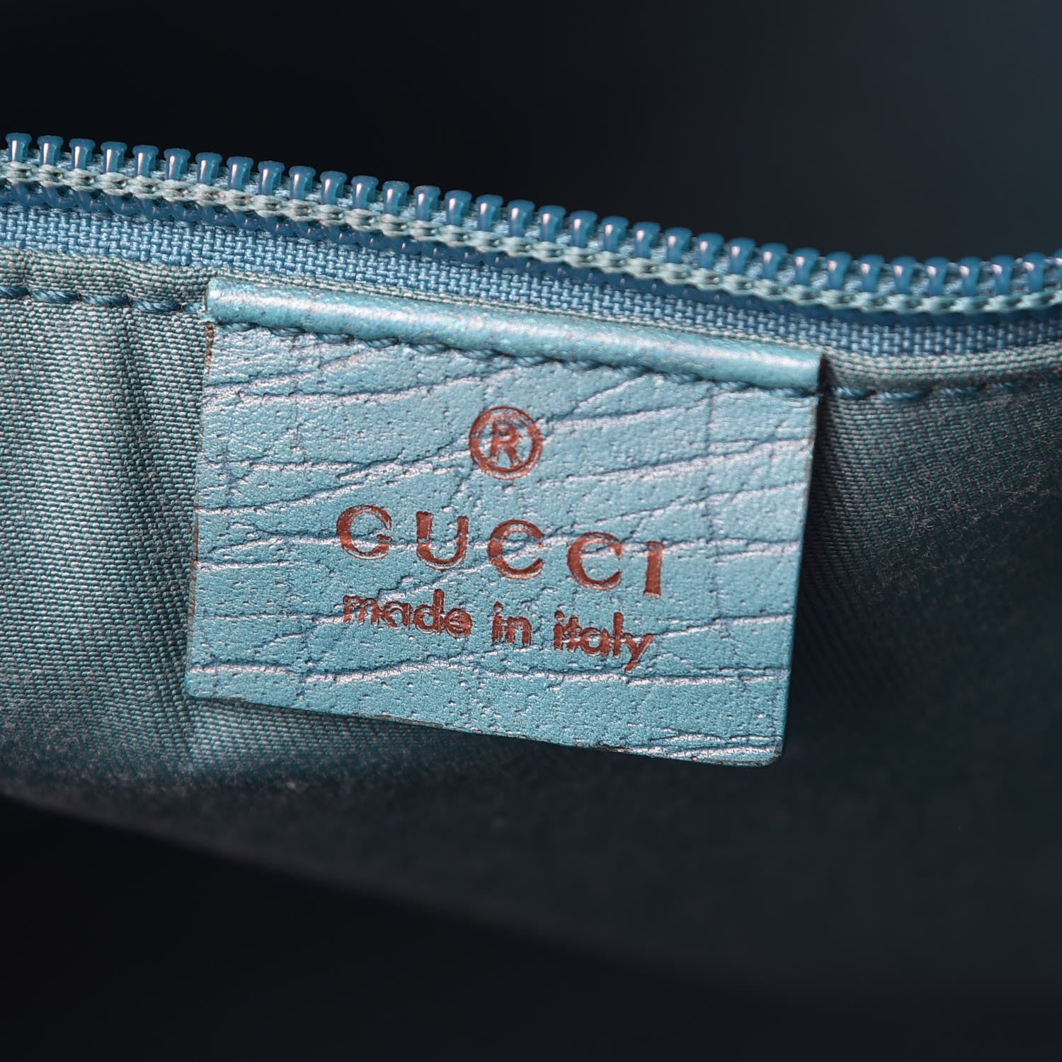 Gucci GG Plus Monogram Small Vertical Tote Turquoise 7 of 26