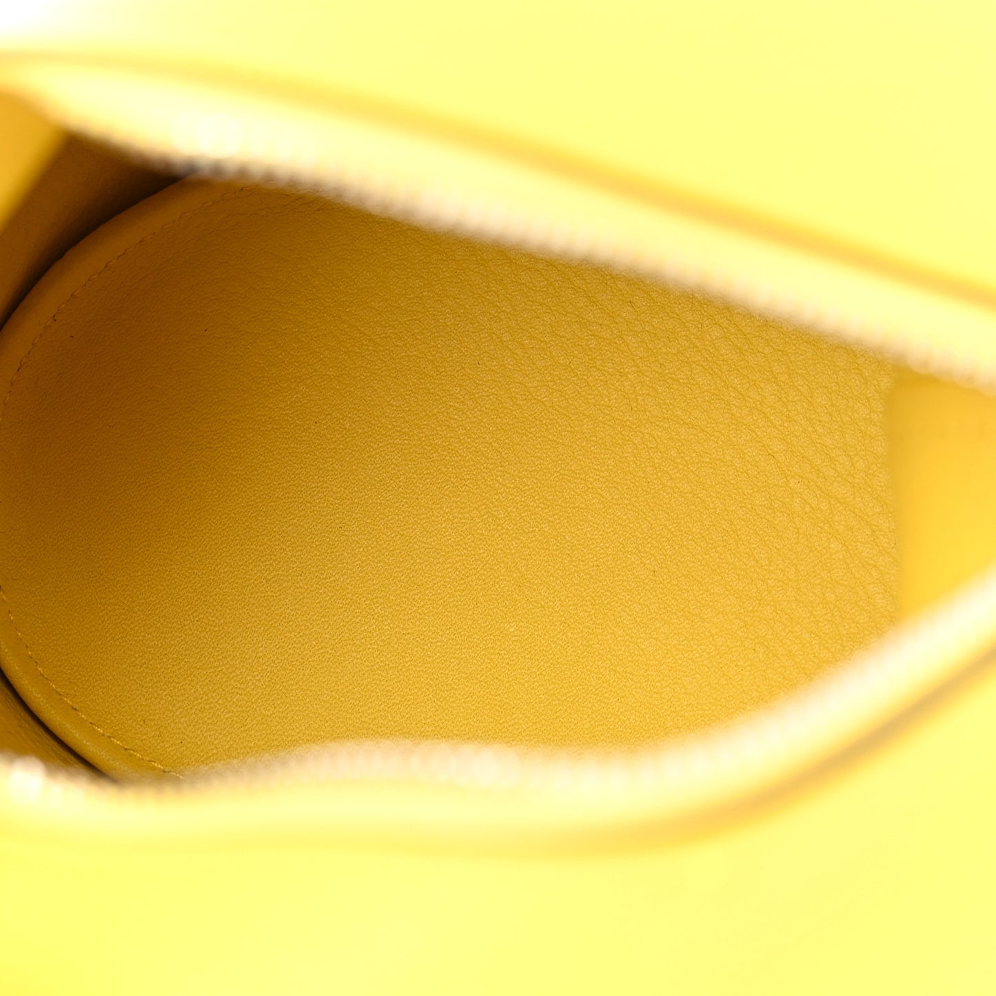 Calfskin Mini Elephant Crossbody Bag Yellow