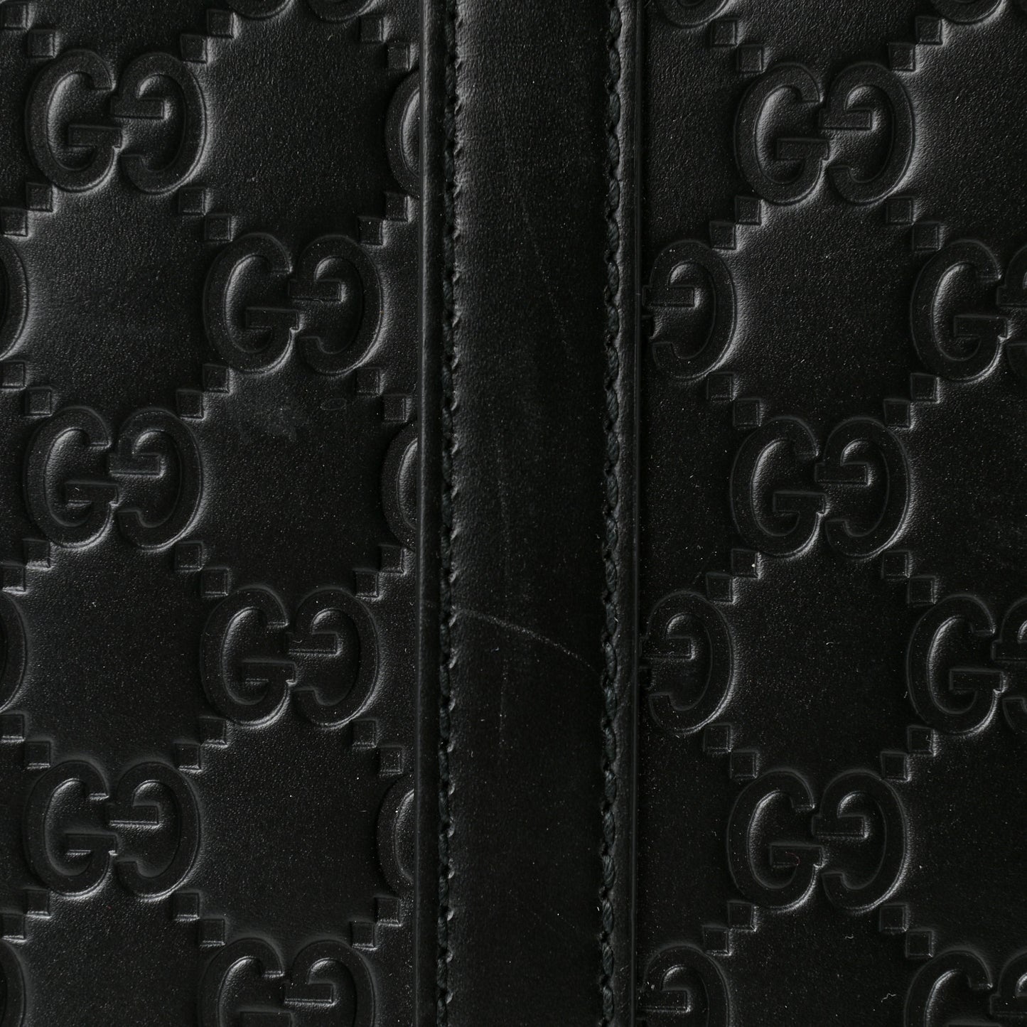 Guccissima Signature Briefcase Black