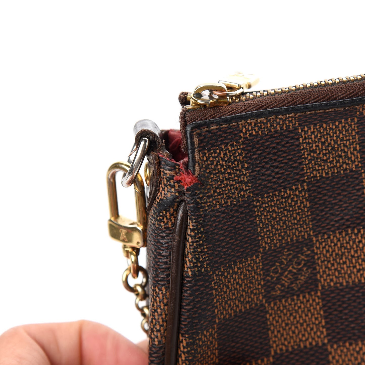 Damier Ebene Eva Clutch