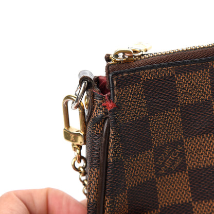 Louis Vuitton Damier Ebene Eva Clutch 9 of 13