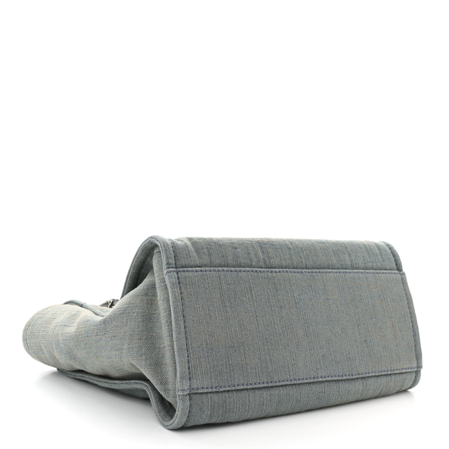 Denim Small Deauville Tote Light Blue
