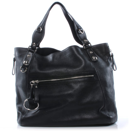 Gucci Leather Icon Bit Large Tote Black 1 of 7