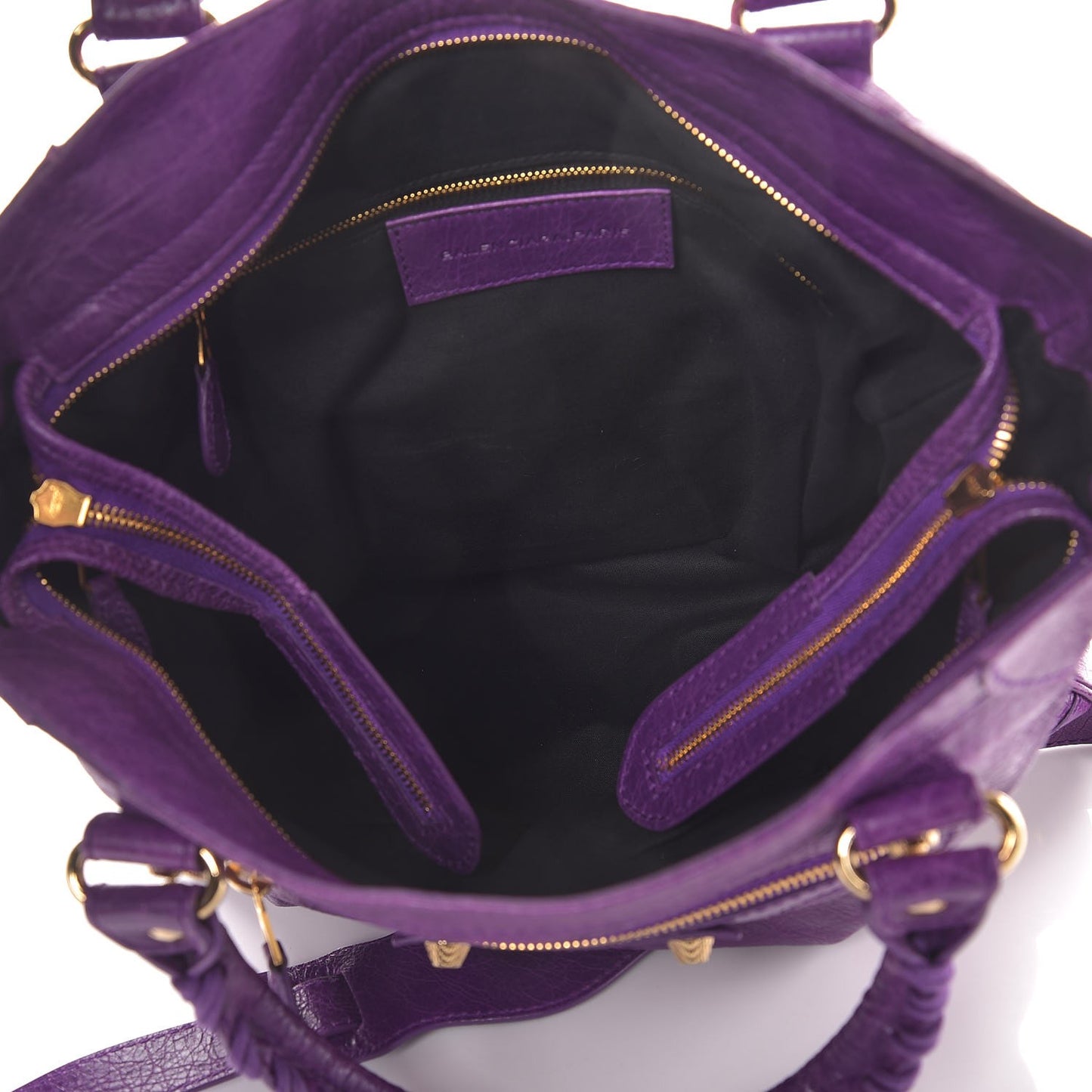 Agneau Giant 12 Gold Hardware Velo Ultraviolet