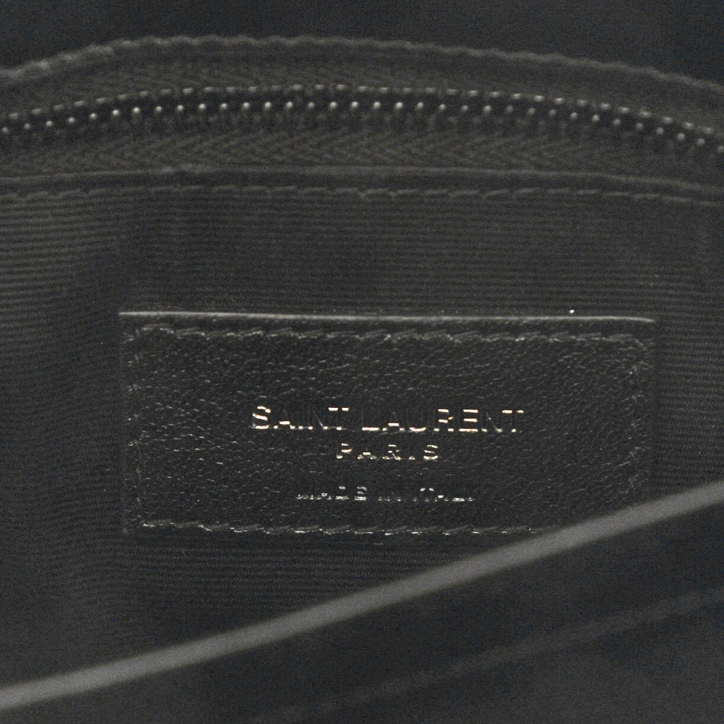 Calfskin Y Quilted Monogram Toy Loulou Crossbody Bag Black