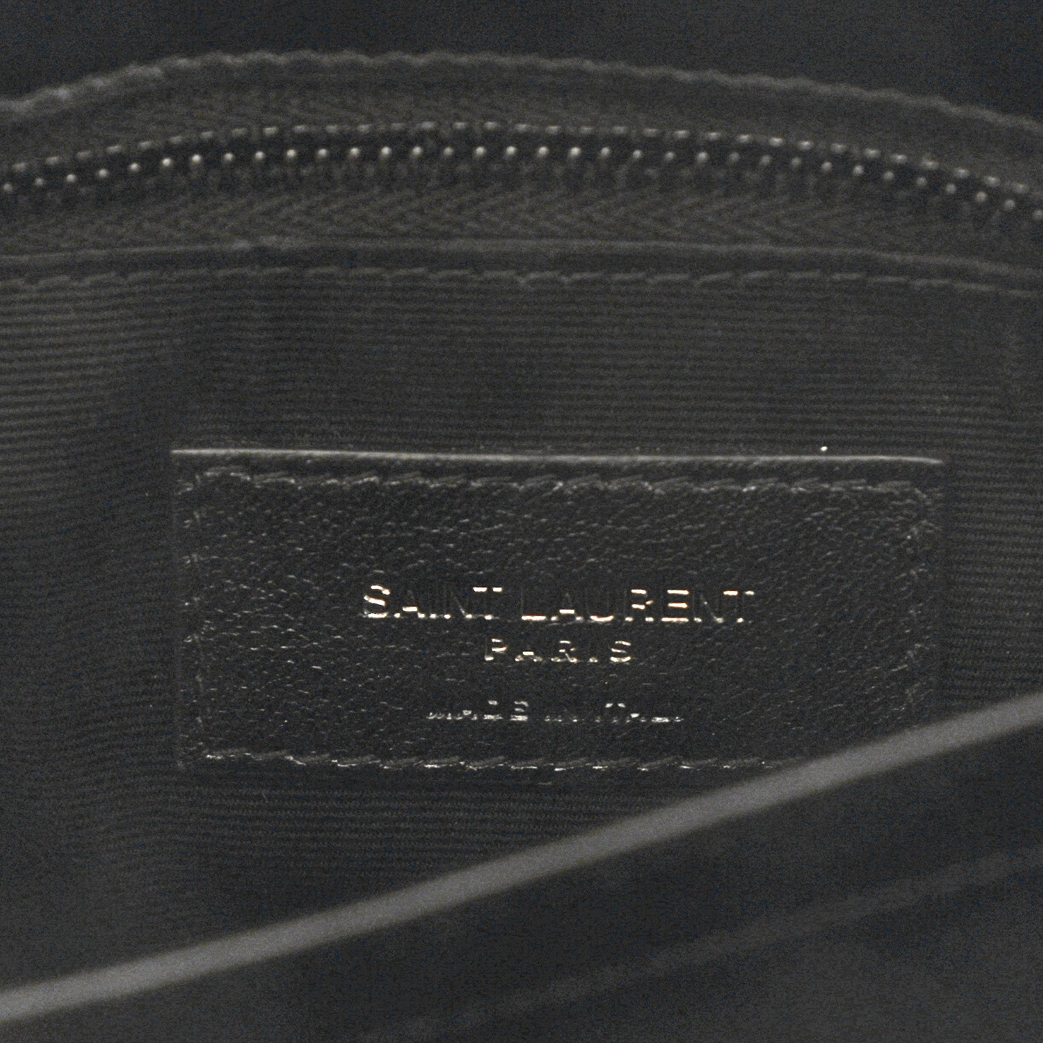 Saint Laurent Calfskin Y Quilted Monogram Toy Loulou Crossbody Bag Black 5 of 12