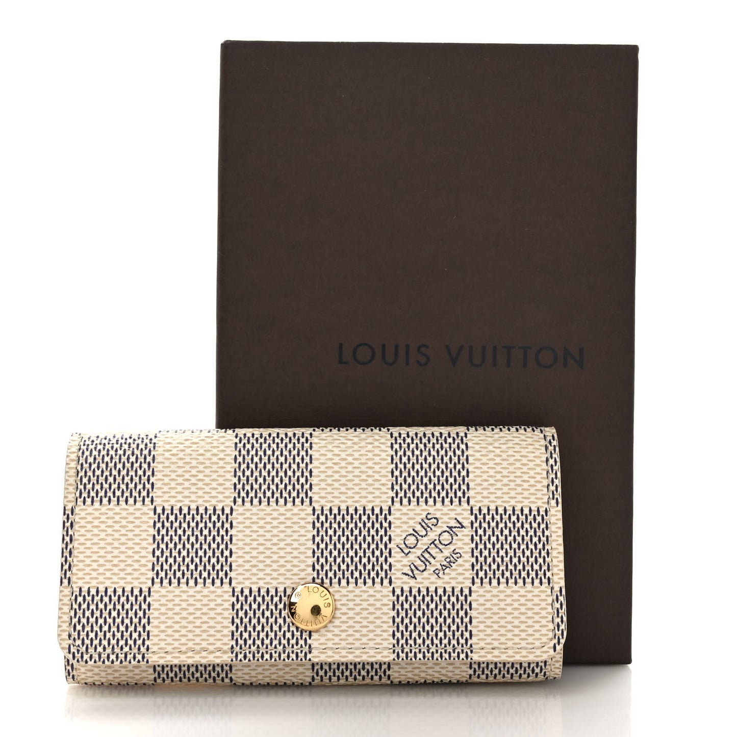 Damier Azur Multicles 4 Key Holder