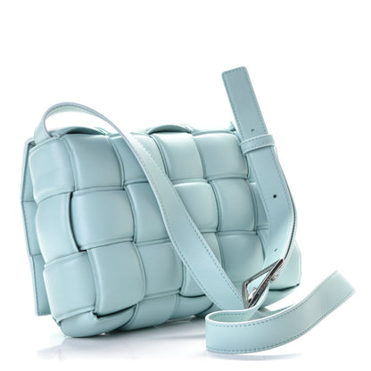 Bottega Veneta Nappa Maxi Intreccio Padded Cassette Crossbody Bag Spearmint 2 of 5