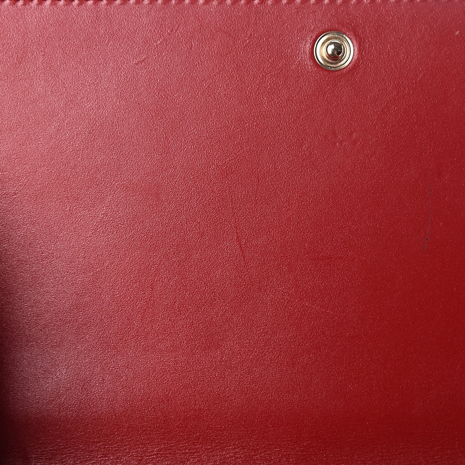 Gucci Guccissima Signature Bowy Chain Wallet Hibiscus Red 10 of 18