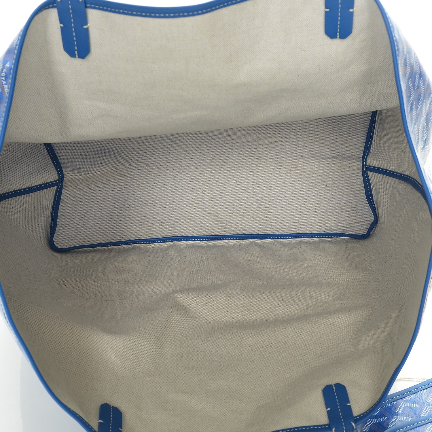 Goyard Goyardine Saint Louis GM Sky Blue 5 of 5