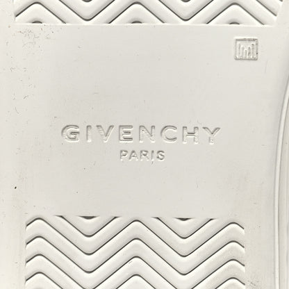 Givenchy Calfskin Womens Urban Street Sneakers 37.5 White Aqua 7 of 9