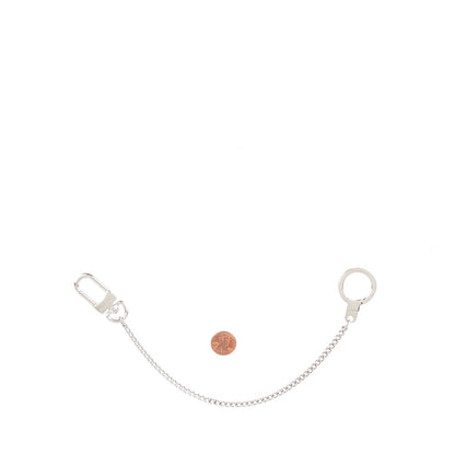 Louis Vuitton Pochette Extender Key Ring Chain Silver 2 of 3