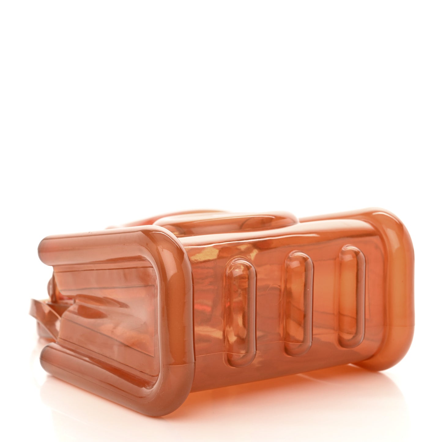 x MELISSA Jelly Small Shopping Bag Clear Brown