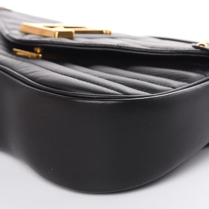 Louis Vuitton Calfskin New Wave Chain MM Black 8 of 10