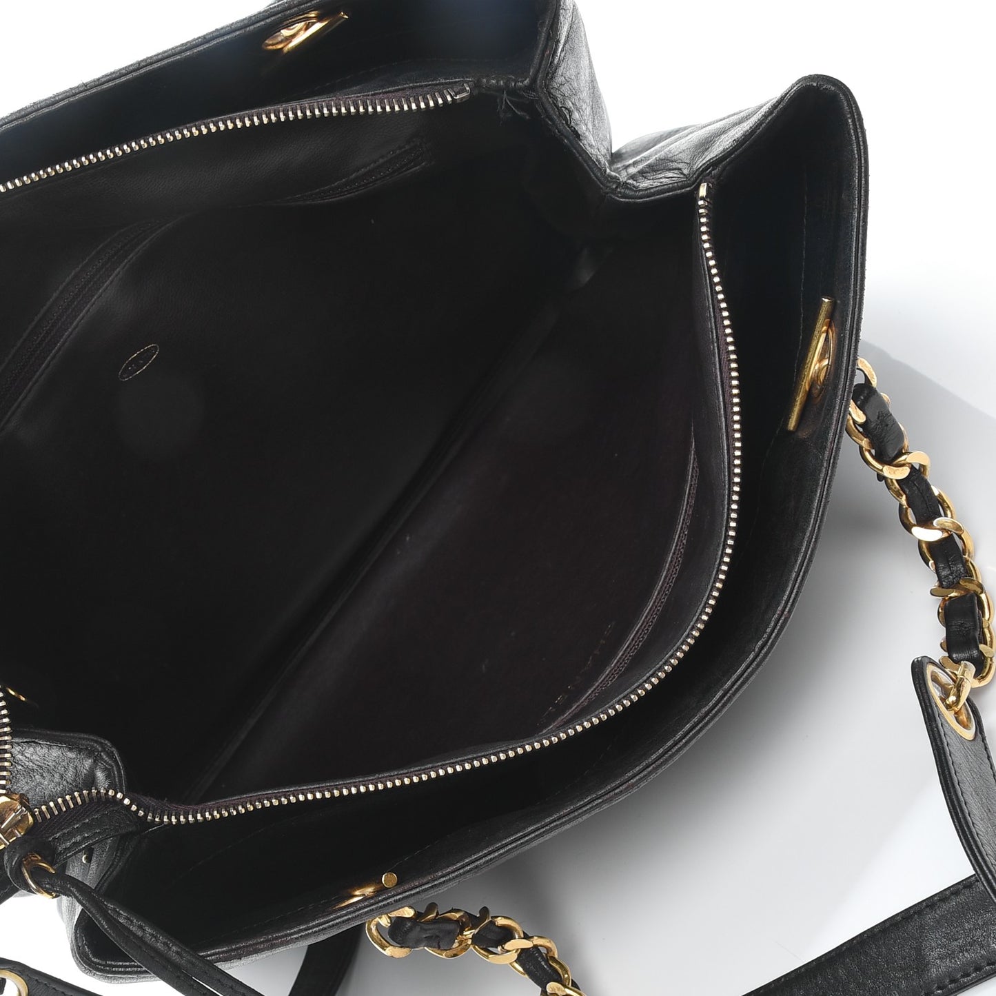 Lambskin Shoulder Bag Black