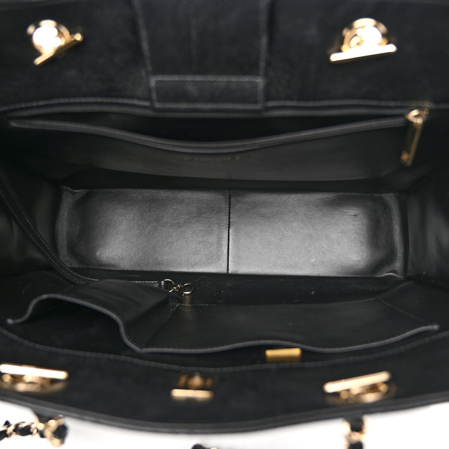 Chanel Caviar Quilted Large Classic Shopping Tote Black 5 of 12