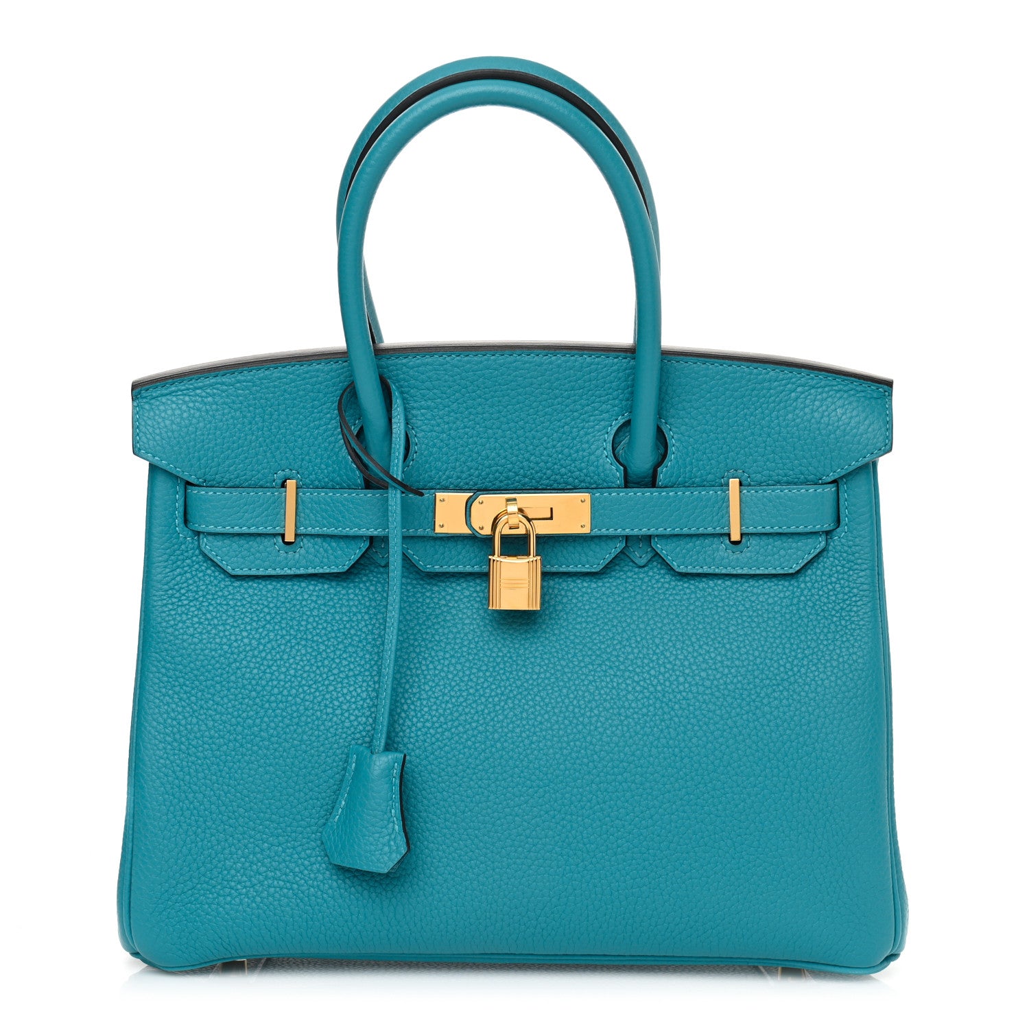 Hermes Togo Birkin 30 Turquoise 1 of 16
