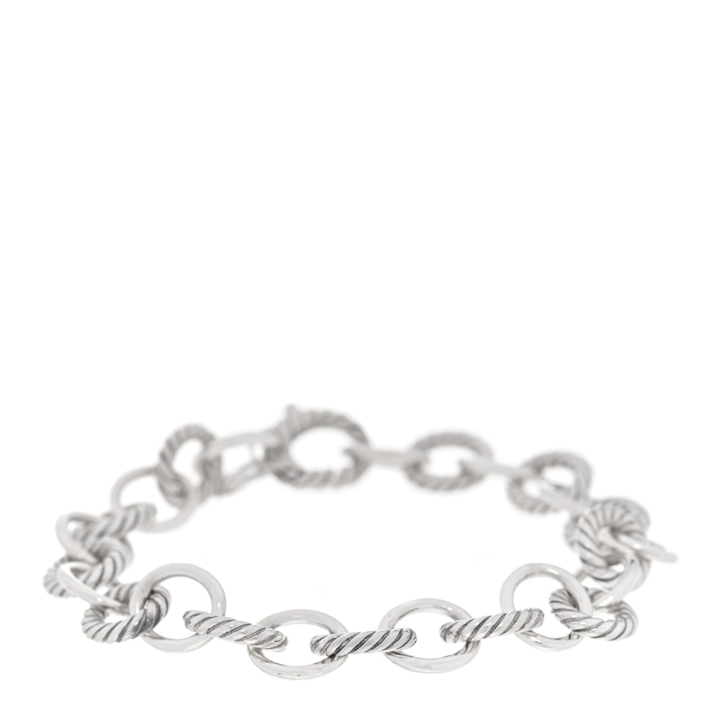 Sterling Silver 10mm Medium Oval Link Bracelet