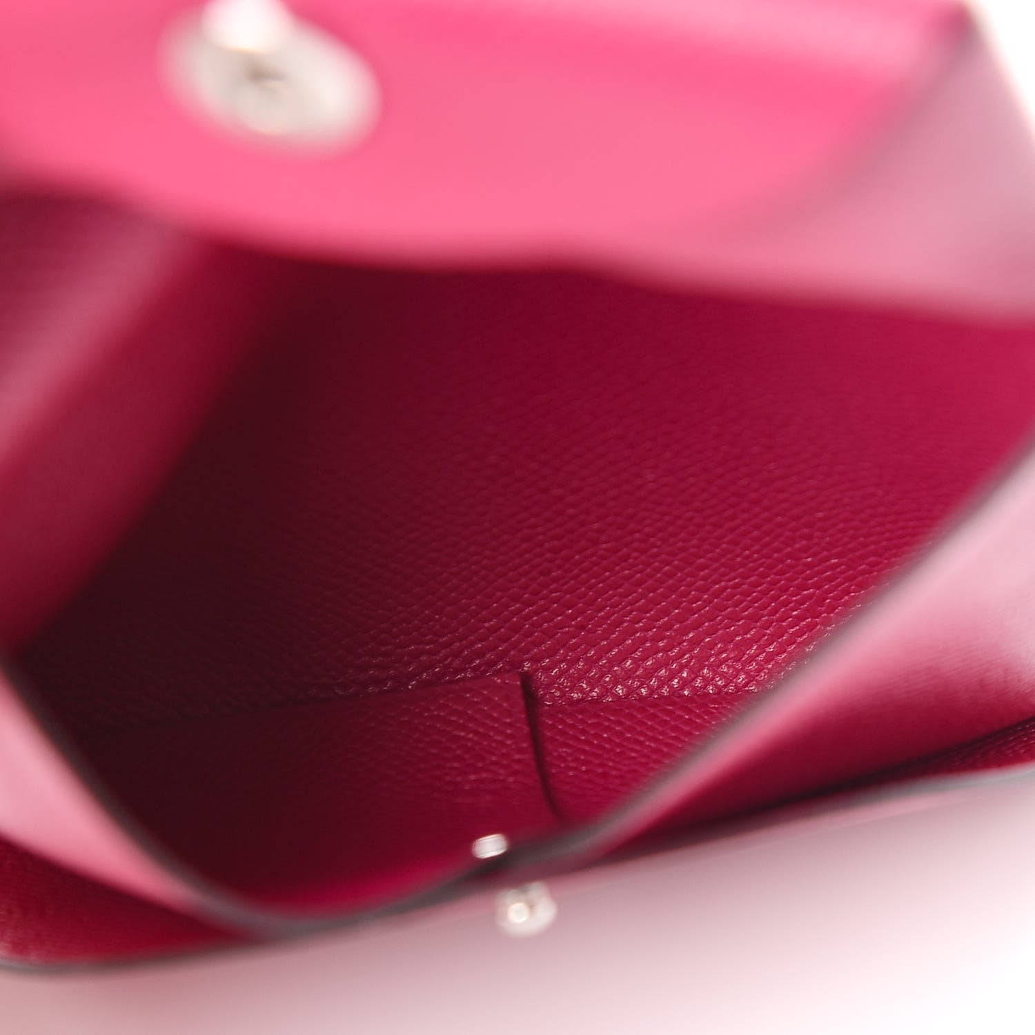 Hermes Epsom Bastia Coin Purse Rose Pourpre 5 of 8