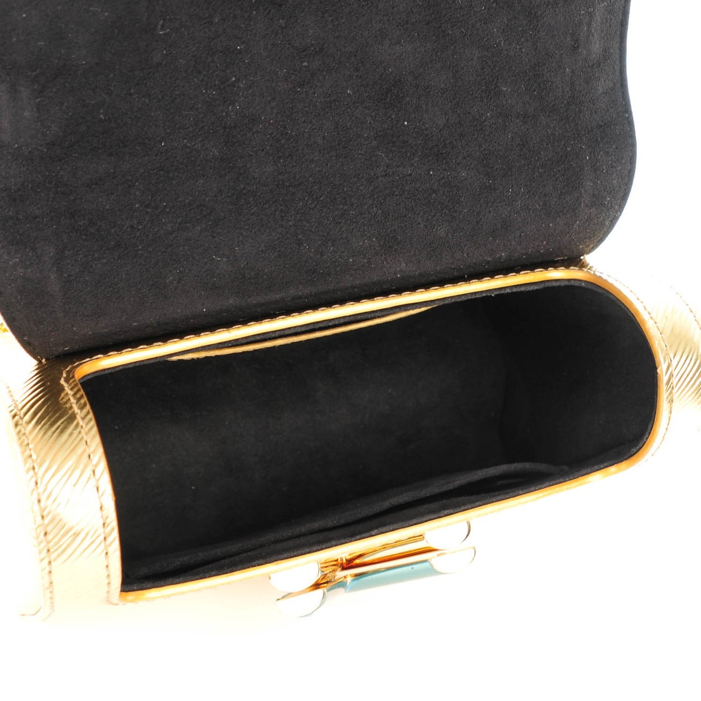 Epi Twist Shoulder Bag PM Gold