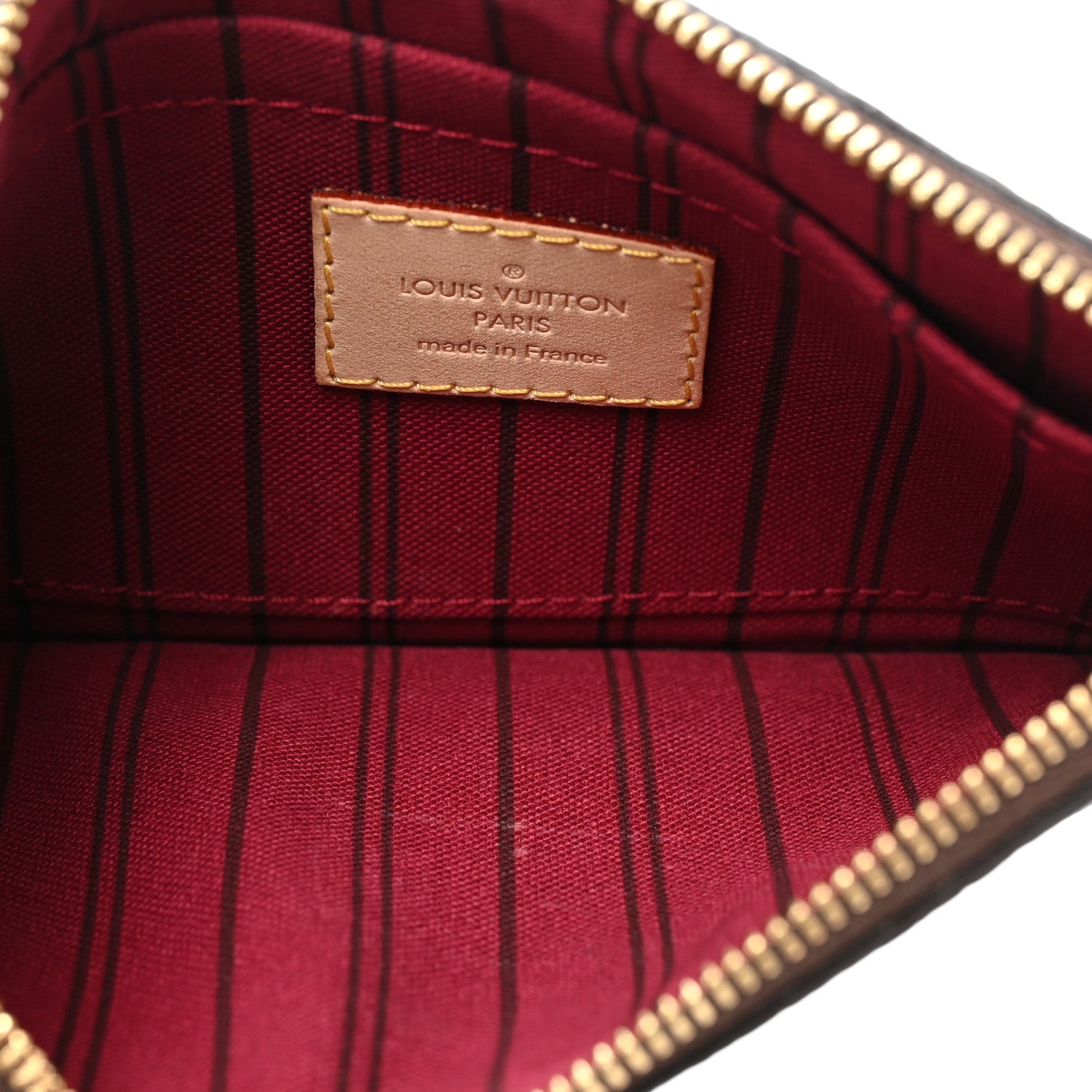 Louis Vuitton Monogram Neverfull PM Pochette Fuchsia 5 of 10