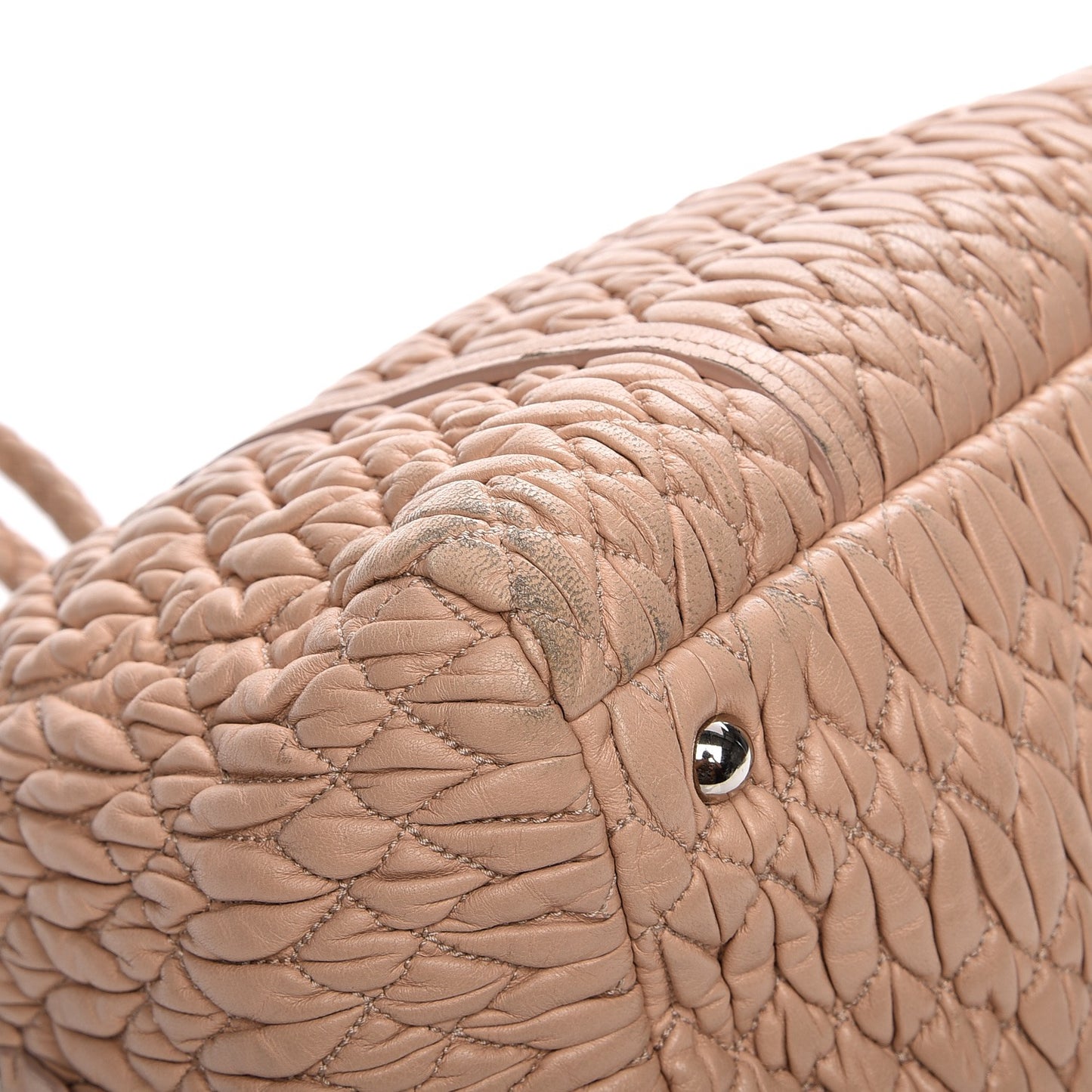 Nappa Matelasse Shoulder Bag Cammeo