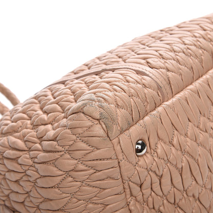 Miu Miu Nappa Matelasse Shoulder Bag Cammeo 8 of 10