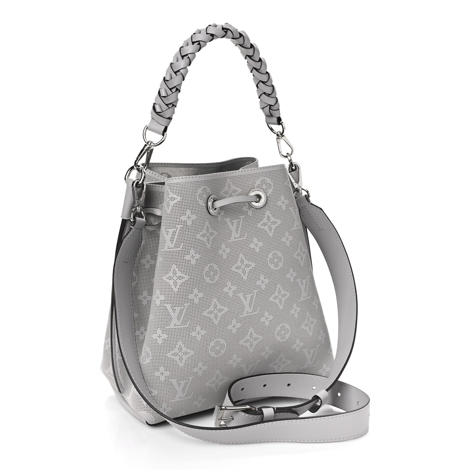 Louis Vuitton Reverse Mahina Muria Gris Souris Gray 3 of 7