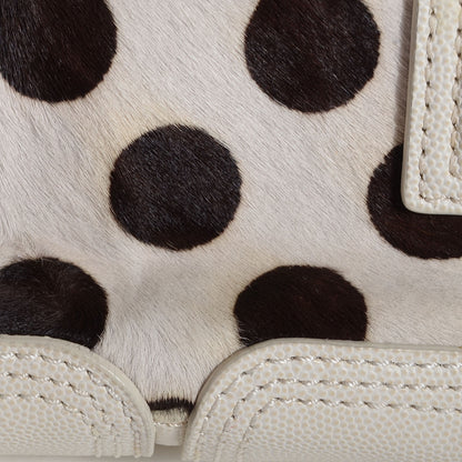 3.1 Phillip Lim 3.1 Calf Hair Polka Dot Mini Pashli Satchel Black 12 of 12