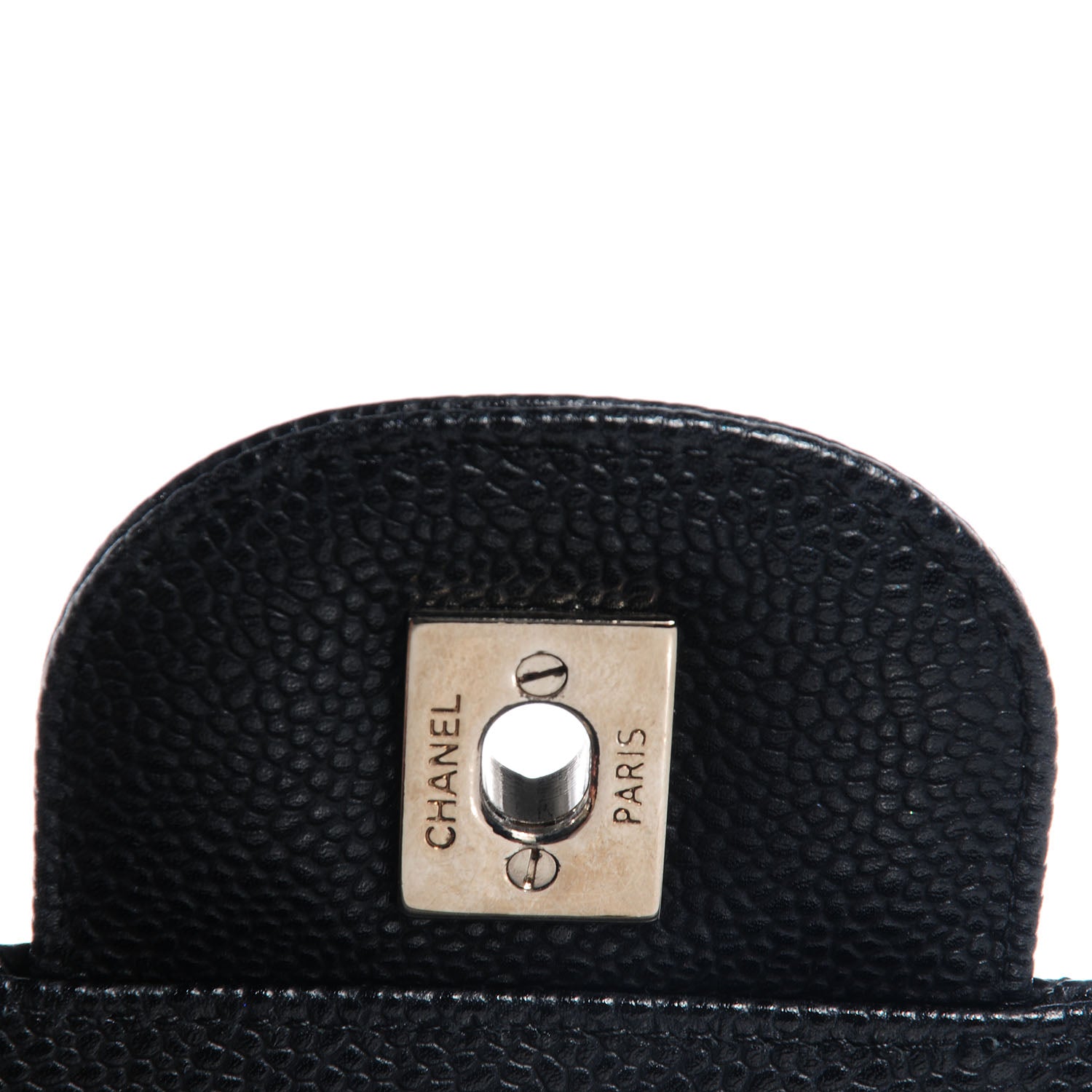 Chanel Caviar Quilted Jumbo Double Flap Black 6 of 9