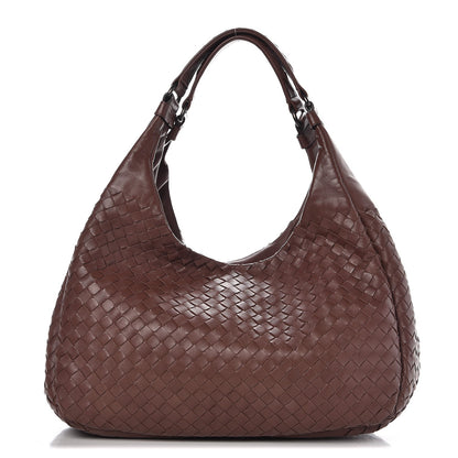 Bottega Veneta Nappa Intrecciato Medium Campana Hobo Truffle 1 of 9